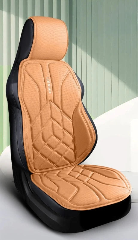 Universal Leather Car Seat Cover Four Season Auto Breathable Comfortable Saddle Pad Seat Covers for Car Seats Cover Protection