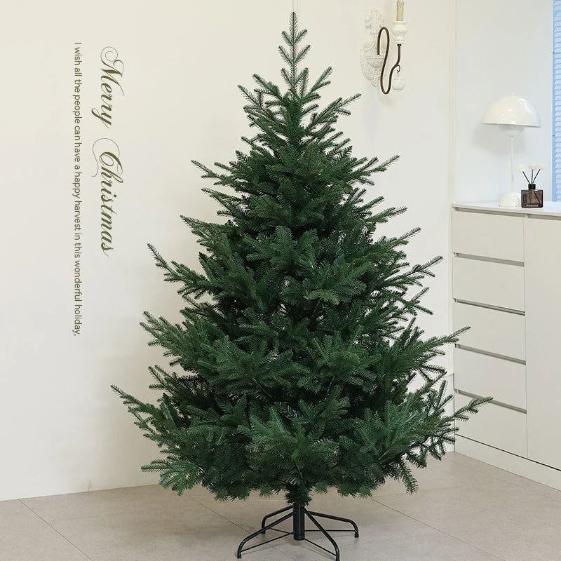 120-210cm PE+PVC Artificial Christmas Tree LED Light Christmas Ornaments for Mall Home Decorations and Christmas decorations