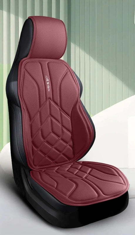 Universal Leather Car Seat Cover Four Season Auto Breathable Comfortable Saddle Pad Seat Covers for Car Seats Cover Protection