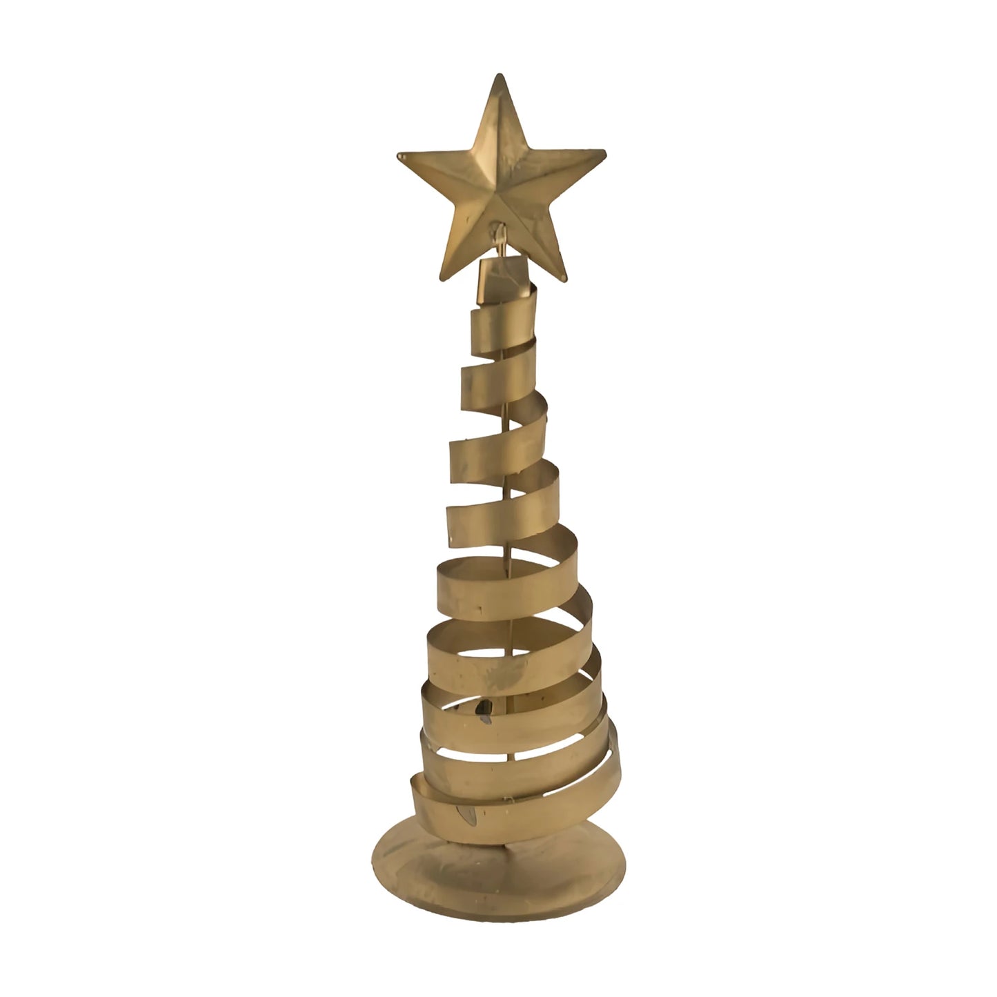 16/19/20cm Desktop Christmas Tree Ornament Nordic Style Metal Star Mini Christmas Tree Ornament 2025 Christmas Decorations