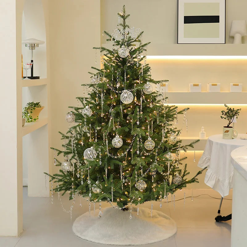 120-210cm PE+PVC Artificial Christmas Tree LED Light Christmas Ornaments for Mall Home Decorations and Christmas decorations