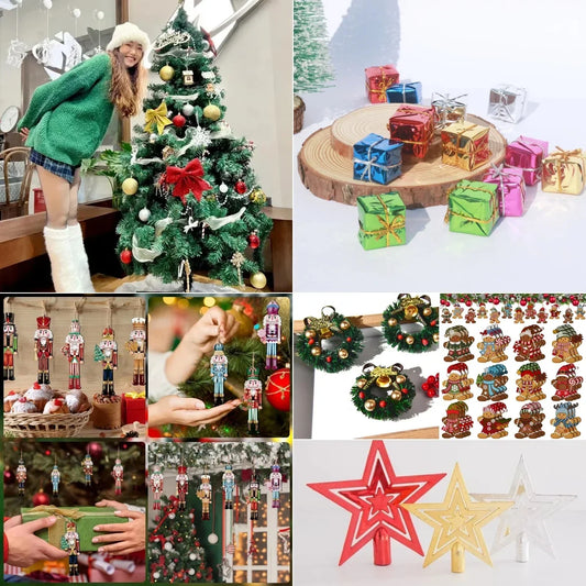 Christmas Decorations 2024 Christmas Home Decoration Home Xmas Ornament 2025 Christmas Pendant & Drop Ornaments New year's decor