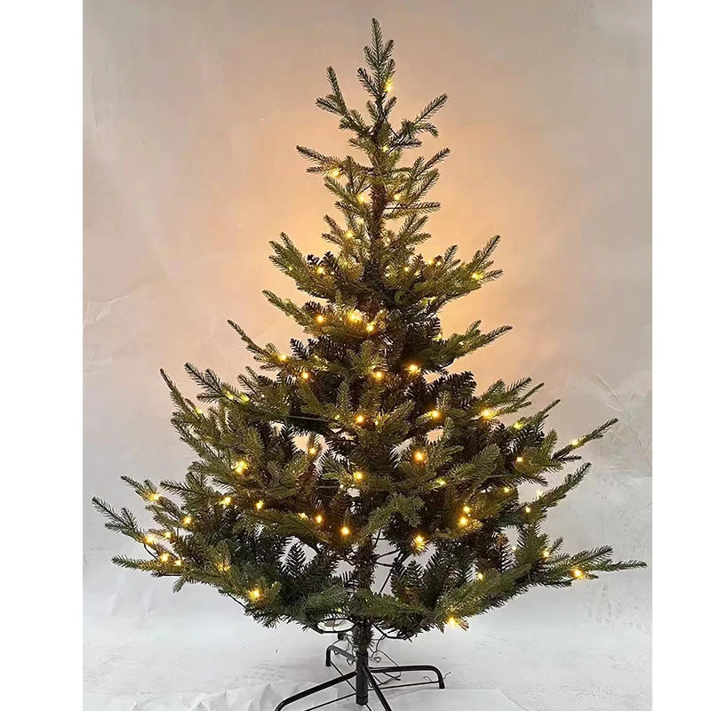 120-210cm PE+PVC Artificial Christmas Tree LED Light Christmas Ornaments for Mall Home Decorations and Christmas decorations