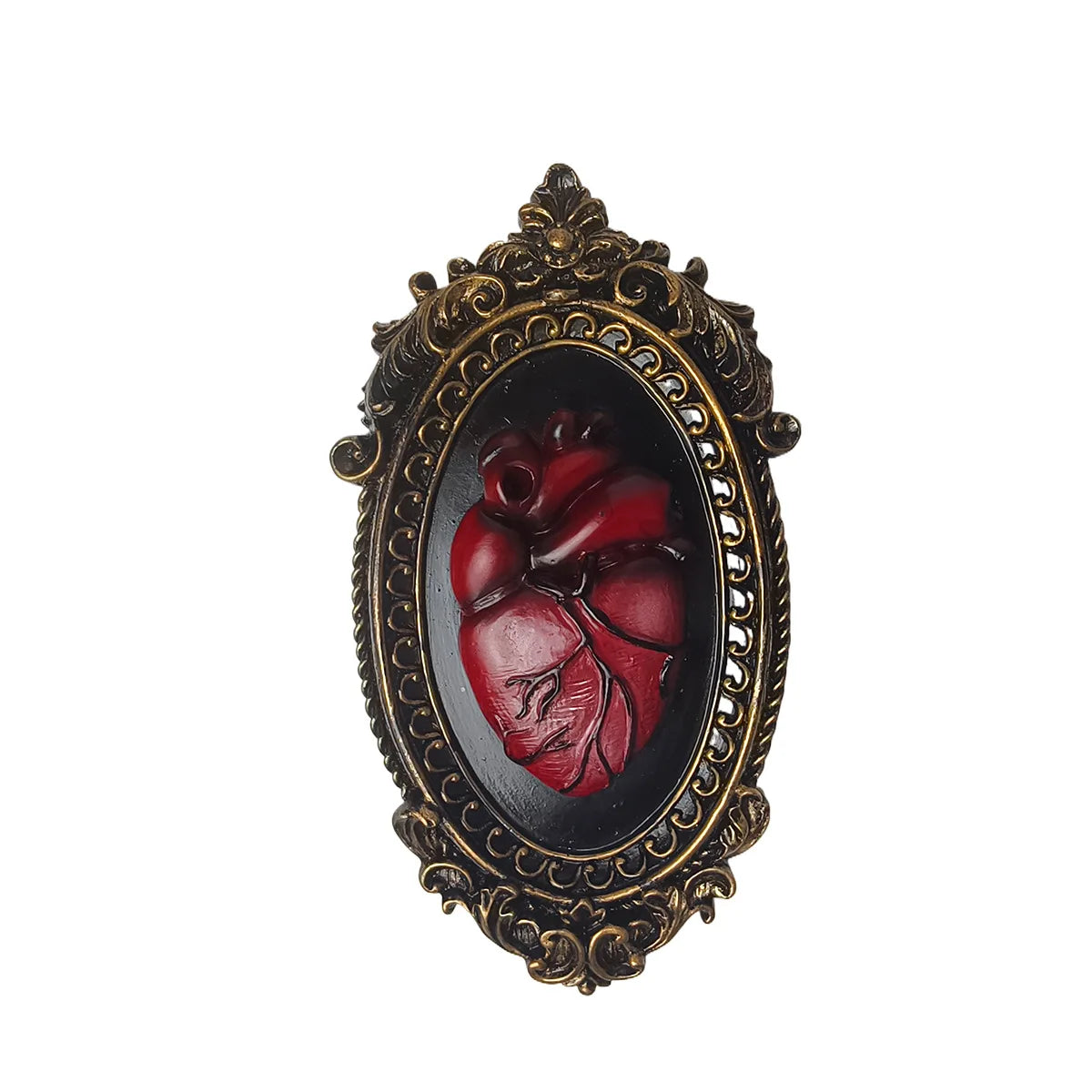 Resin Heart Wall Panels Gothic Style Wall Decoration Home decoration Statue Ornaments Halloween Gothic Style