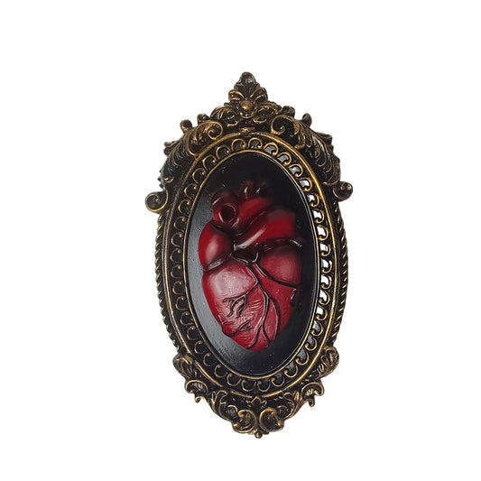 Resin Heart Wall Panels Gothic Style Wall Decoration Home decoration Statue Ornaments Halloween Gothic Style