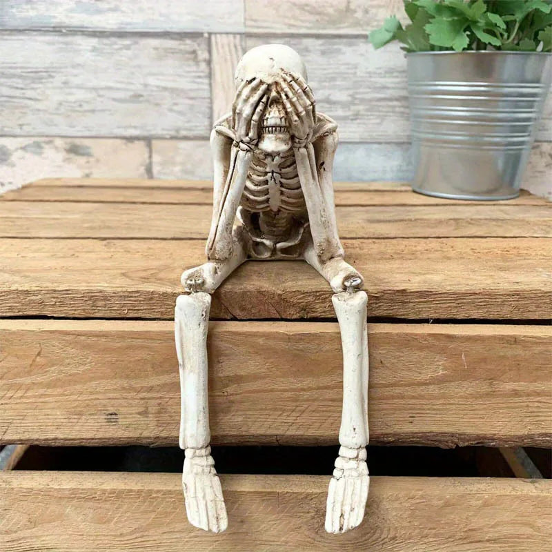 OPHIDIAN  Halloween resin figure-piece skeleton creative courtyard atmosphere decorative figure-piece