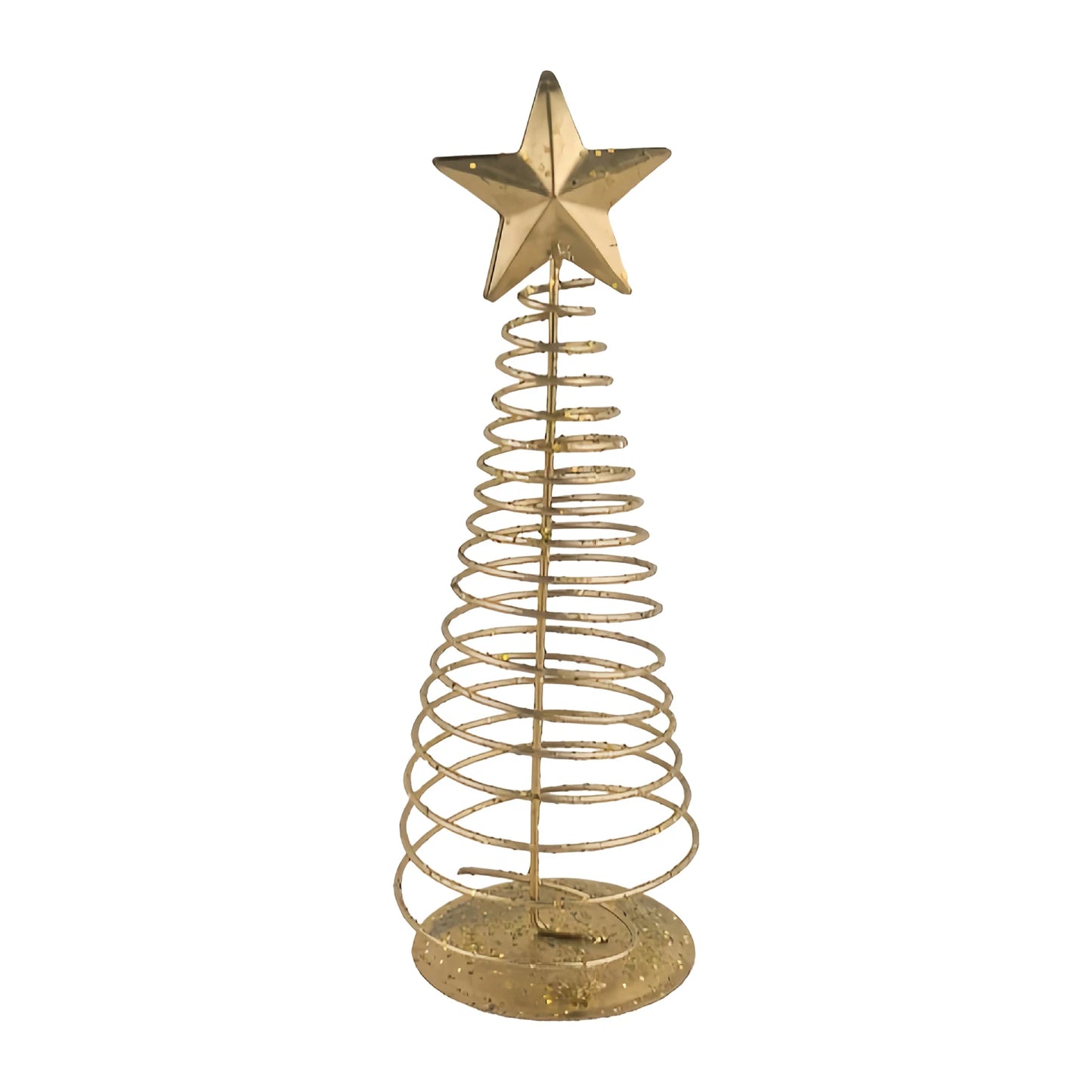 16/19/20cm Desktop Christmas Tree Ornament Nordic Style Metal Star Mini Christmas Tree Ornament 2025 Christmas Decorations