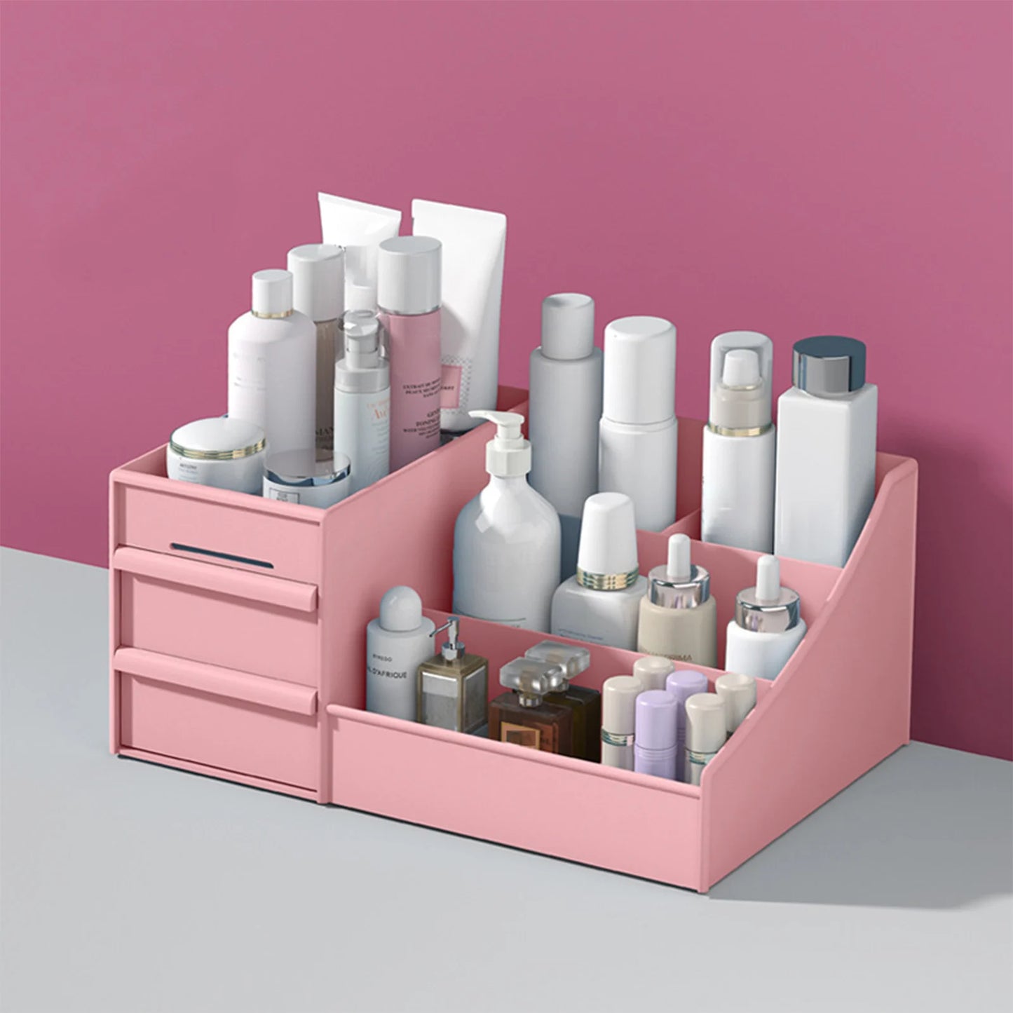 Tilt Pencil Holder for Students, Large Capacity Desktop Stationery Storage Box, Office Sundries Storage Shelf, Desk Organizer.