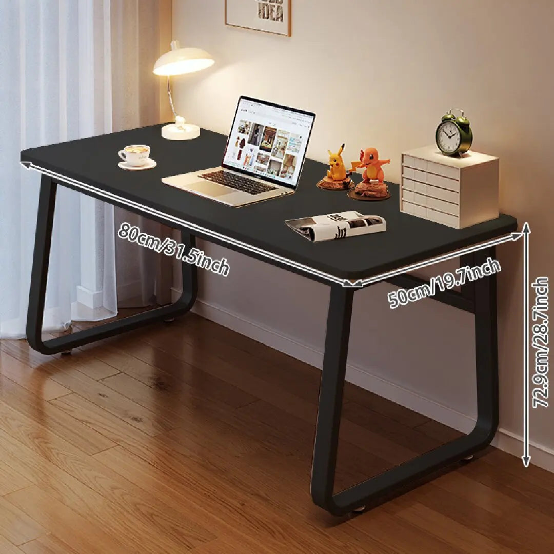 Computer Desk Modern Simple Style Desk for Home Office, White Small Writing Table Study Corner Work Desk for Bedroom
