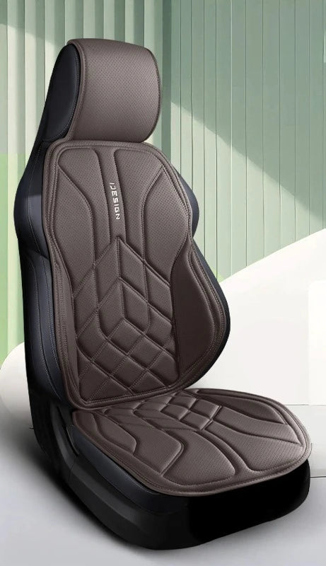 Universal Leather Car Seat Cover Four Season Auto Breathable Comfortable Saddle Pad Seat Covers for Car Seats Cover Protection
