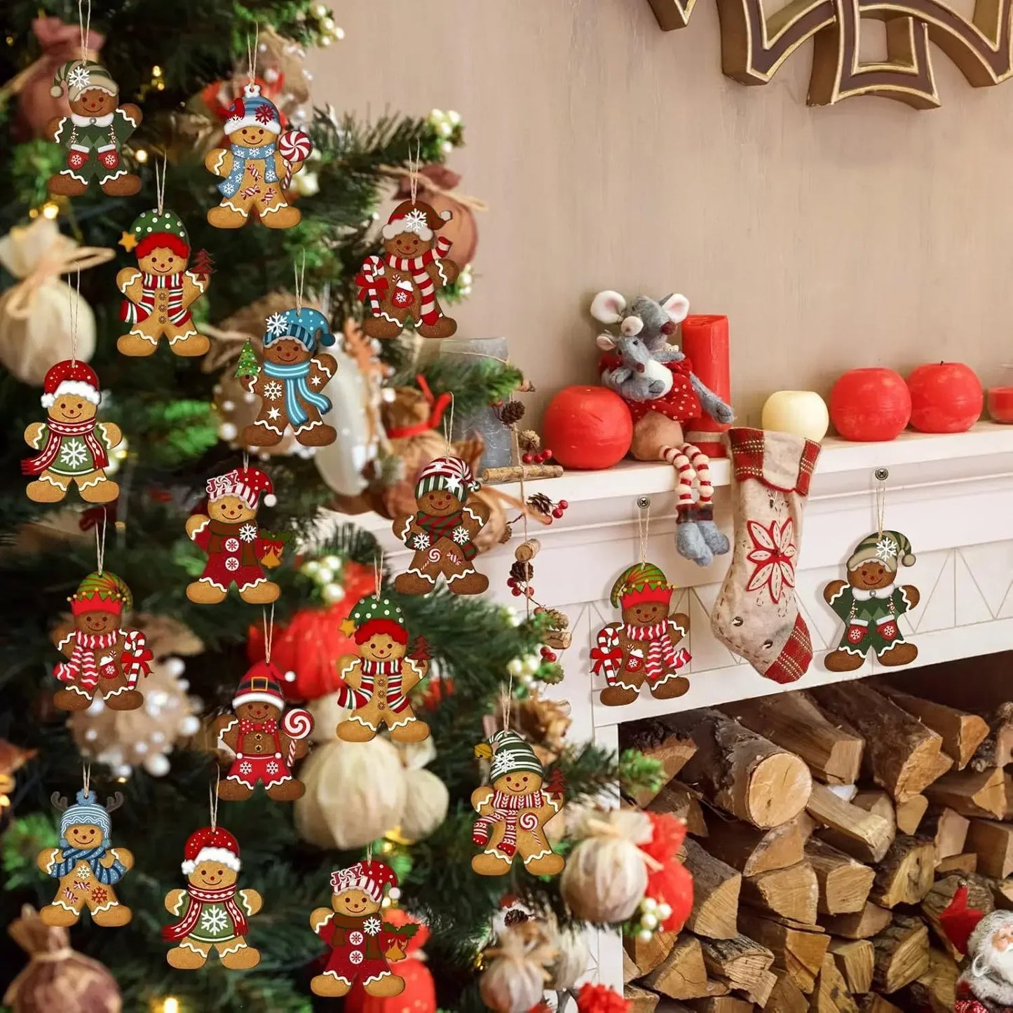 Christmas Decorations 2024 Christmas Home Decoration Home Xmas Ornament 2025 Christmas Pendant & Drop Ornaments New year's decor